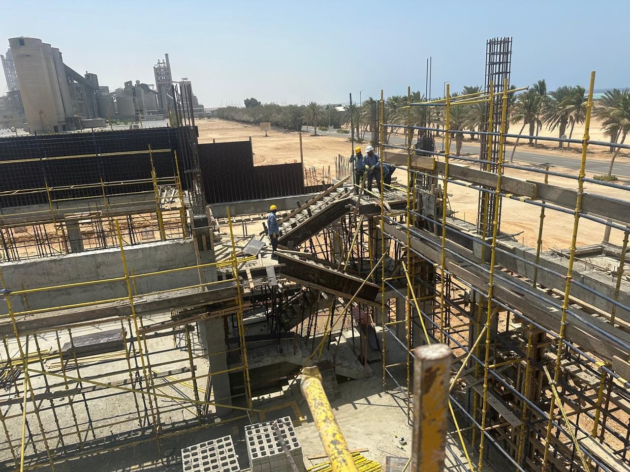 Al-Yahya project under construction